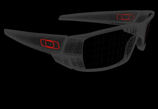 oakley sunglasses 3d model - Sunglasses Oakley OIL RIG® by 3di2